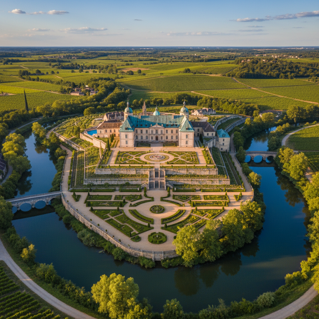 Vue aérienne d'une forêt dense avec des chemins de randonnée serpentant entre les arbres, évoquant l'exploration et le mouvement dans la nature